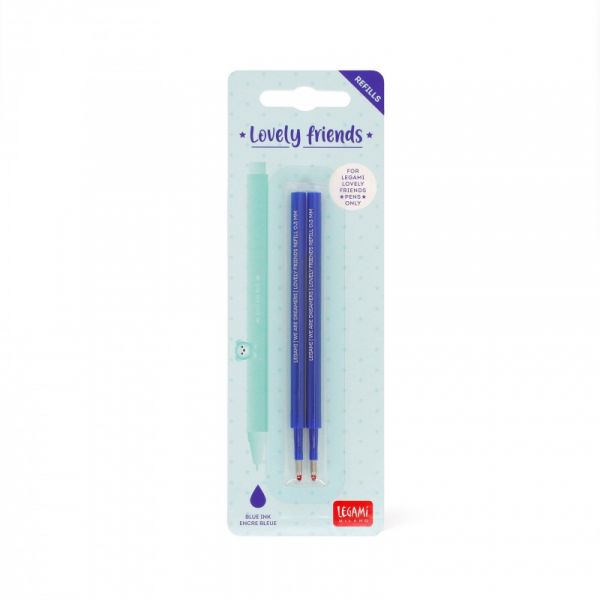 Refill penna gel blu - 2 pezzi