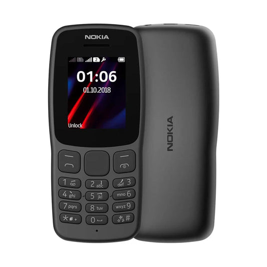 Nokia 106 TA-1114 4GB Black DS EU
