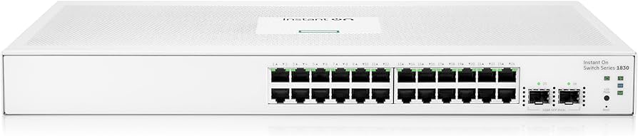 HPE Aruba Instant On 1830 - Smart 24G 2SFP Switch - JL812A