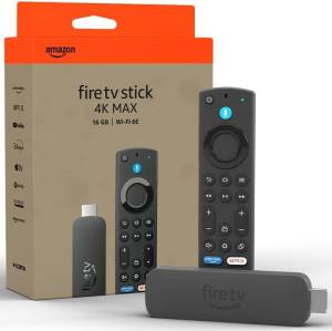 Amazon Fire TV Stick 4k Max con Telecomando Vocale