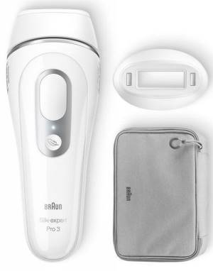Braun - Epilatore Elettrico Silk-Expert Pro 3 - PL3020 - Bianco/Grigio