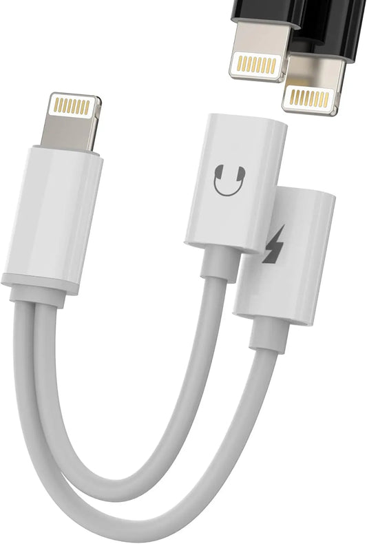 Adattatore Audio Carica 2 IN 1 - Lightning