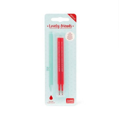 Refill penna gel rossa - 2 pezzi