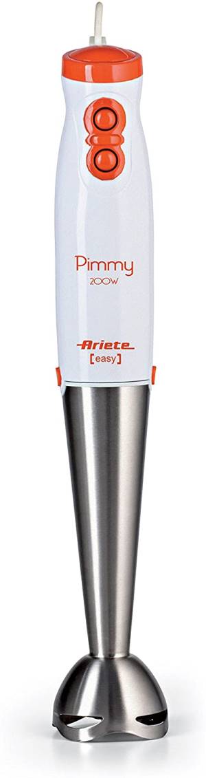 Ariete - Frullatore ad Immersione 0881 - Pimmy Lama in Acciaio - 200W