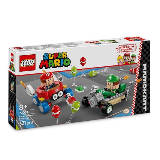 LEGO  BABY SUPER MARIO VS BABY LUIGI
