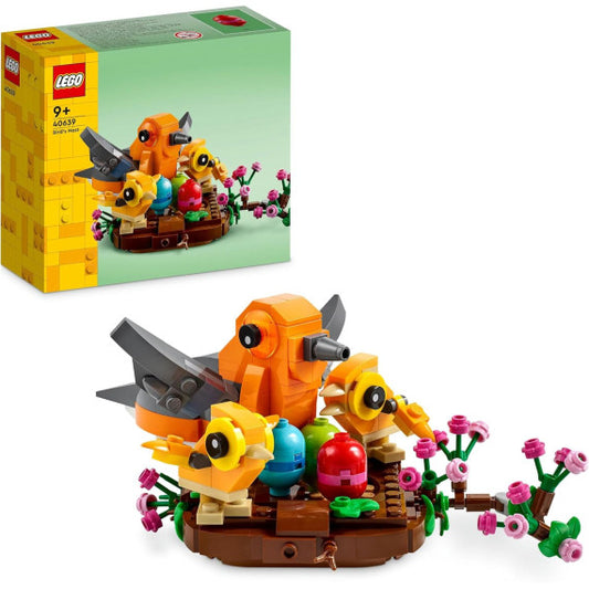 Lego Creator - Il nido dell’uccellino - Lego 40639 Set con 3 Uccelli Giocattolo Anni 9+ 232pz