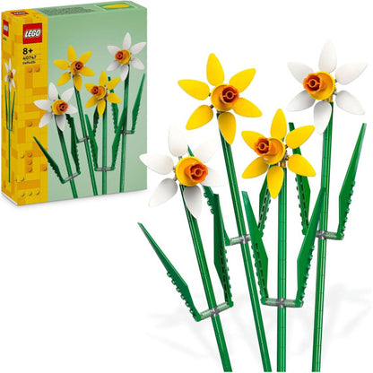 Lego The Botanical Collection - Narcisi - Lego 40747 Bouquet di Fiori Artificiali Anni 8+ 216pz