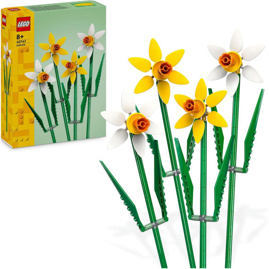Lego The Botanical Collection - Narcisi - Lego 40747 Bouquet di Fiori Artificiali Anni 8+ 216pz