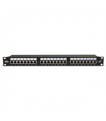 Pannello Permutazione 24 Porte Ftp Cat. 6 19”