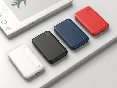 Power Bank 5000 mAh Power Slim Bianco