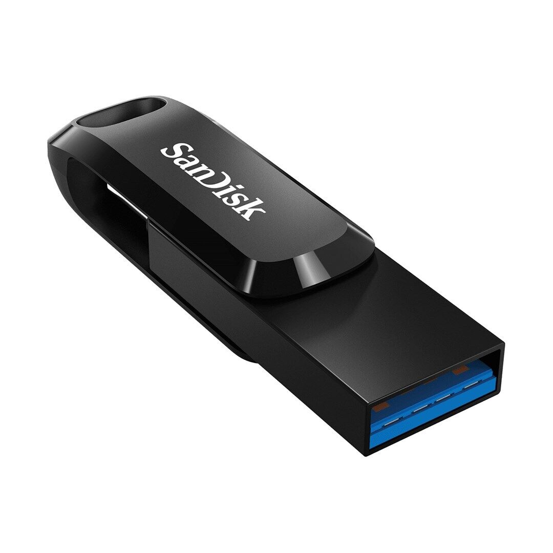 SanDisk Ultra Dual Drive Go unità flash USB 64 GB Type-A / Type-C 3.2 Gen 1 (3.1 1) Nero