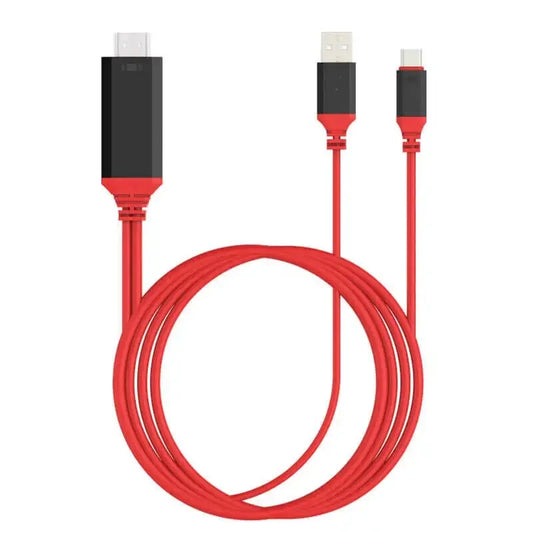 CAVO ADATTATORE VIDEO TYPE C - USB HDMI HDTV TV UNIVERSALE