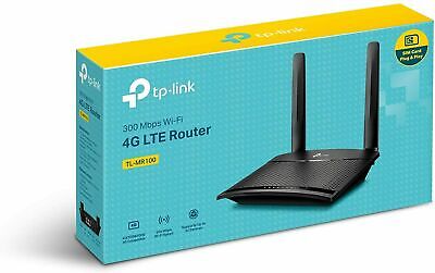 TP-Link TL-MR100 router wireless Fast Ethernet Banda singola (2.4 GHz) 4G Nero