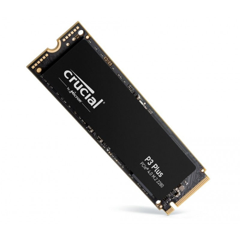 SSD CRUCIAL M.2(2280) 2TB NVME P3 PLUS PCIE4.0 READ:5000MB/S WRITE: 4200MB/S - CT2000P3PSSD8